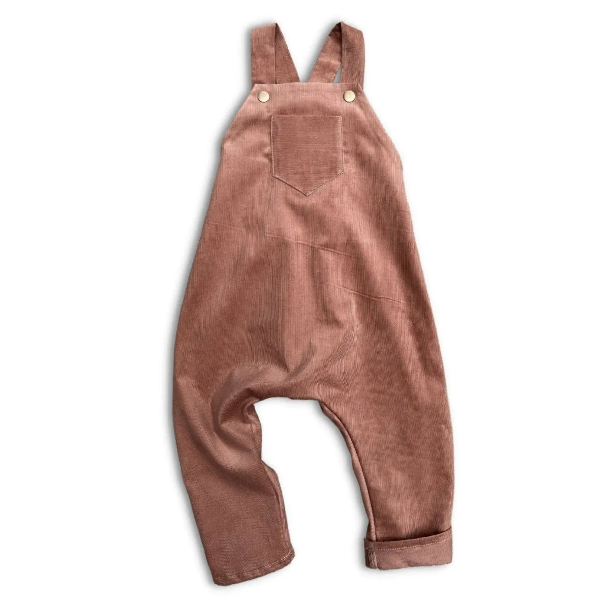 12M PRE-LOVED Nutmeg Corduroy Romper