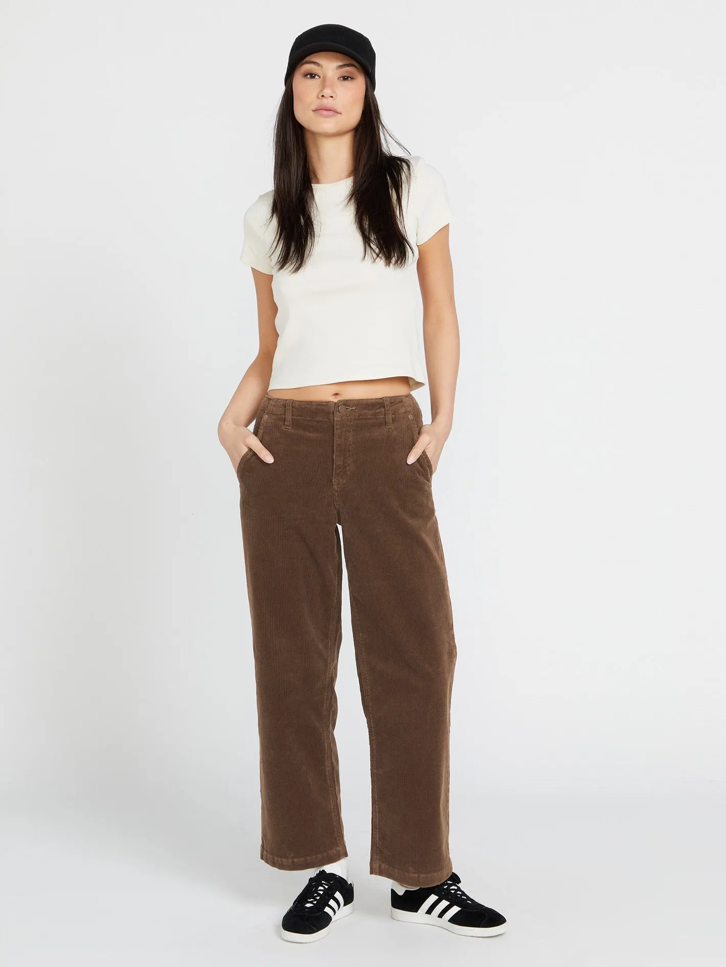 1991 Stoned Low Rise Corduroy Pants - Chocolate