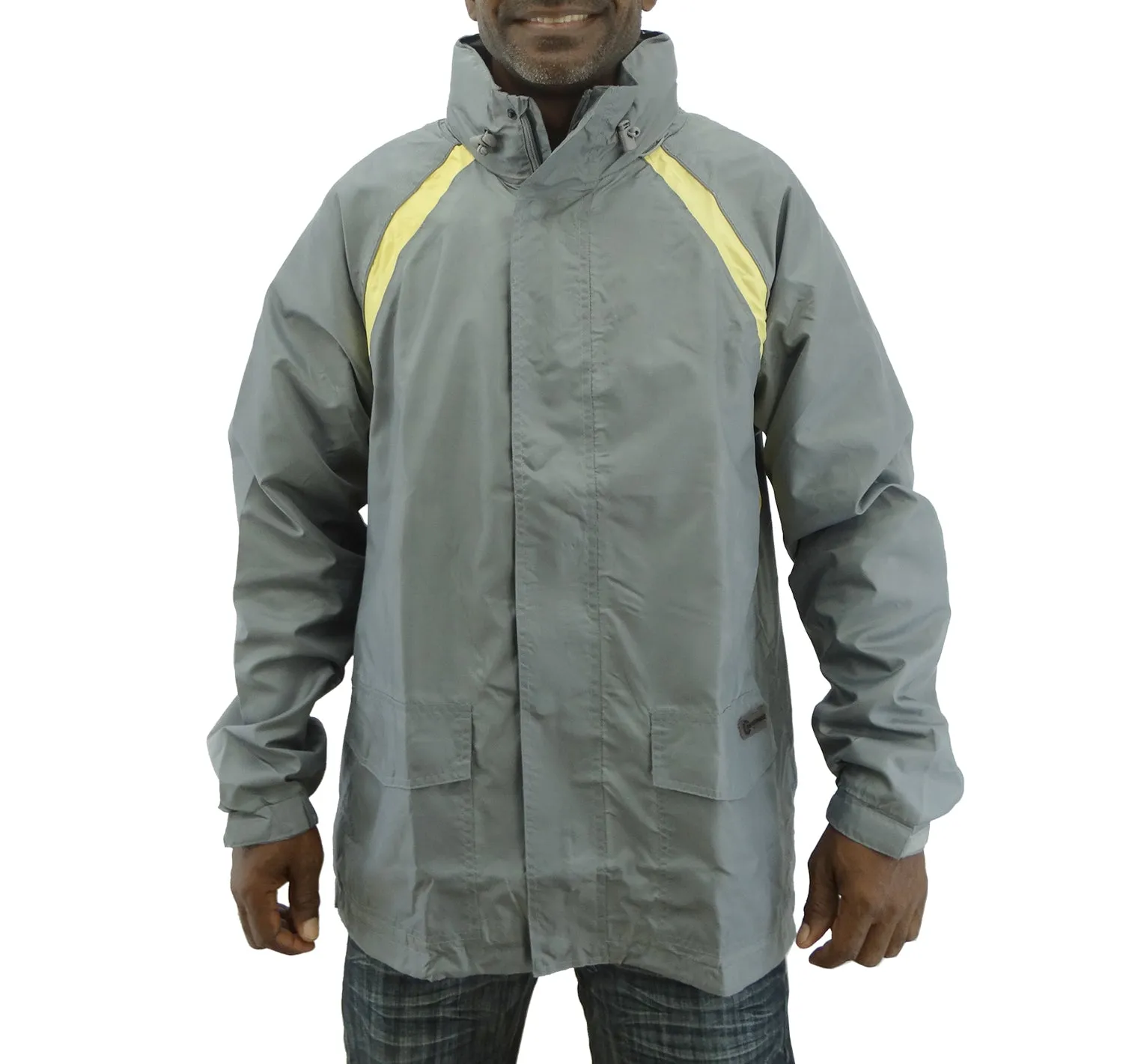 865-650, Scotchlite  Men/Women Rain Coat- Asstd