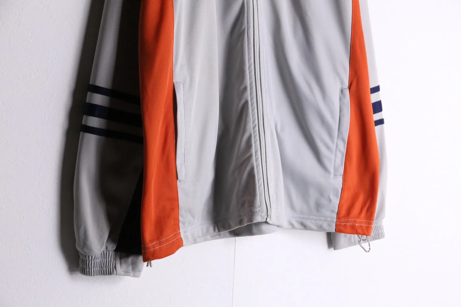 90’s “adidas”navy ×orange track jacket