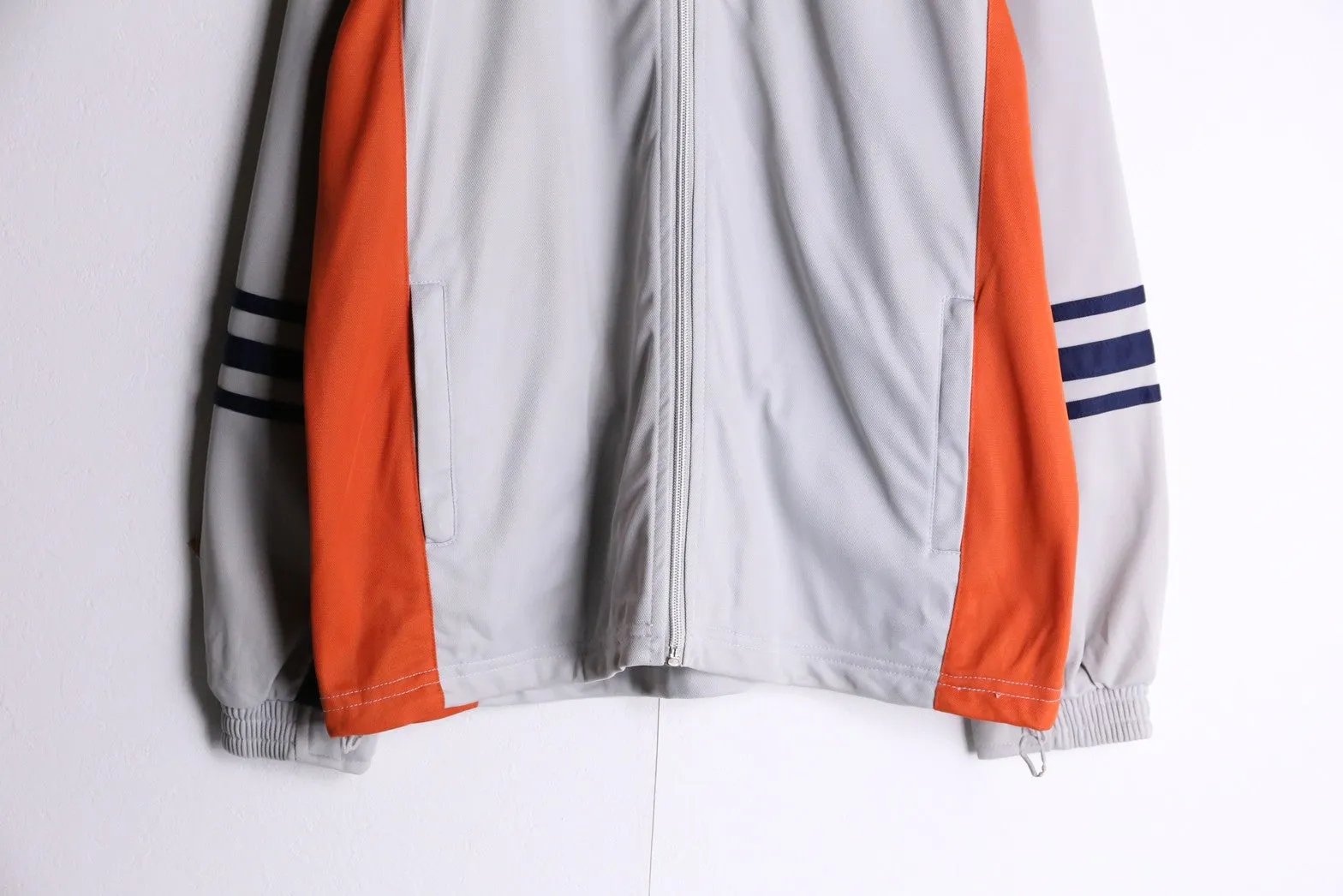 90’s “adidas”navy ×orange track jacket