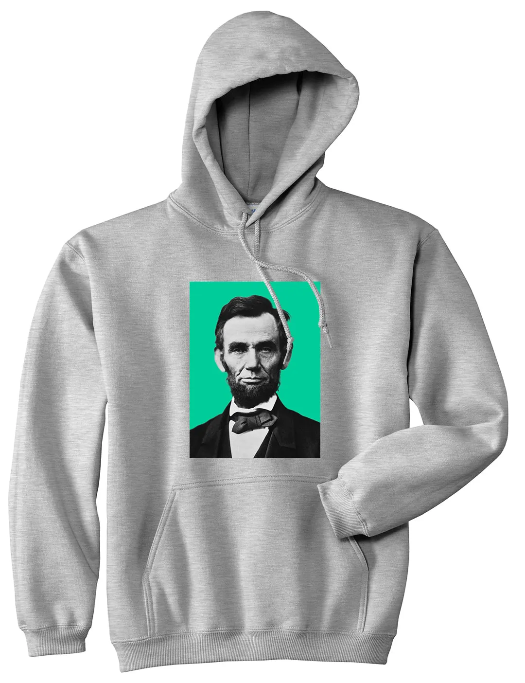 Abraham Lincoln Portrait Mens Pullover Hoodie