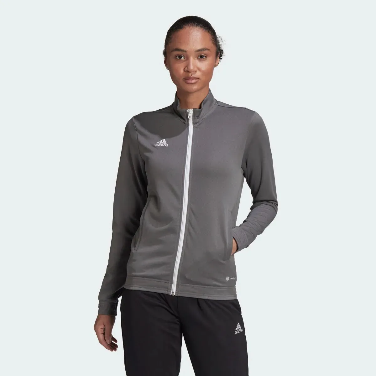 adidas Entrada 22 Women's Track Jacket - Team Grey