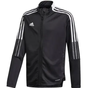 Adidas Tiro 21 Track Jacket Youth Sweatshirt Black Gm7314 128Cm