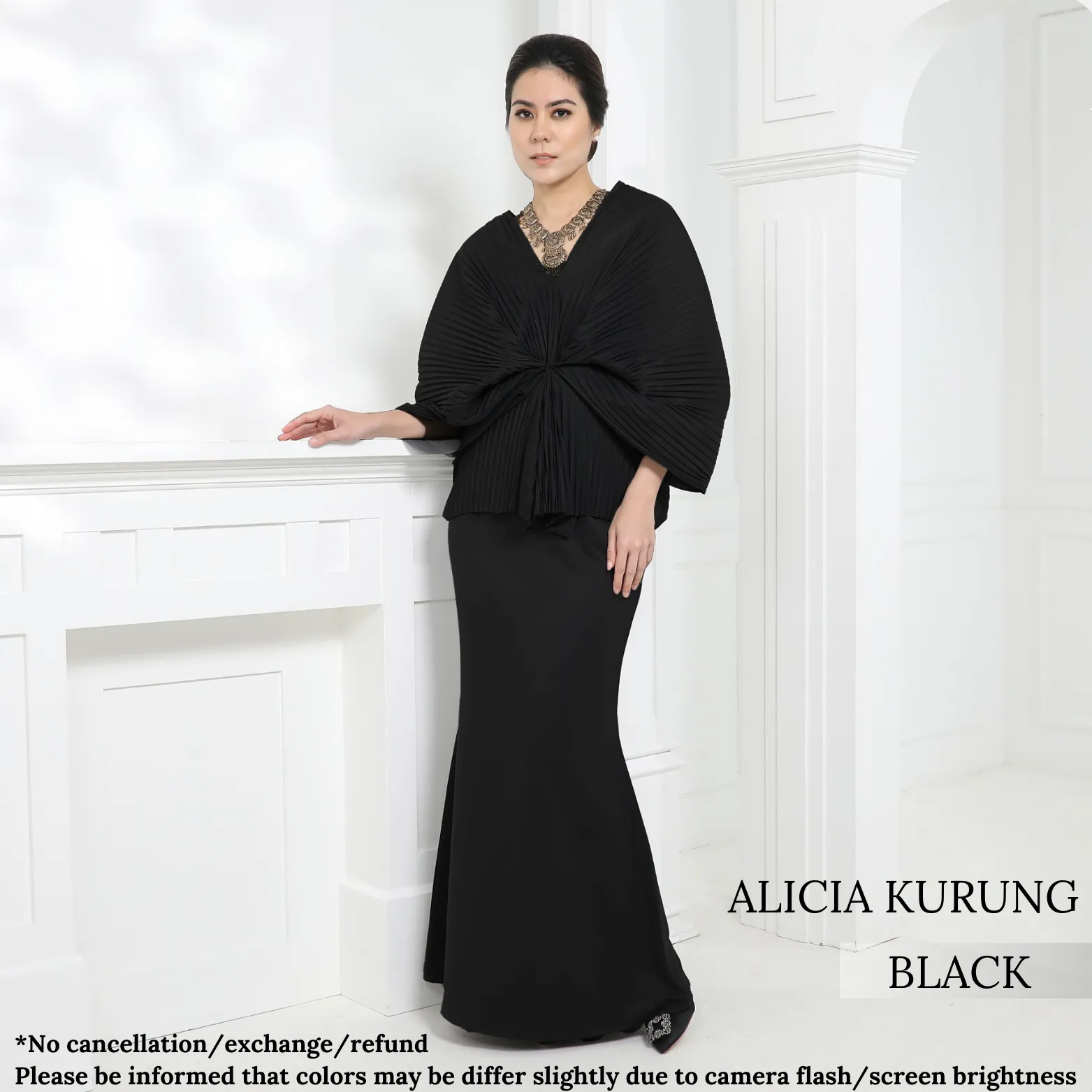 ALICIA KURUNG - BLACK