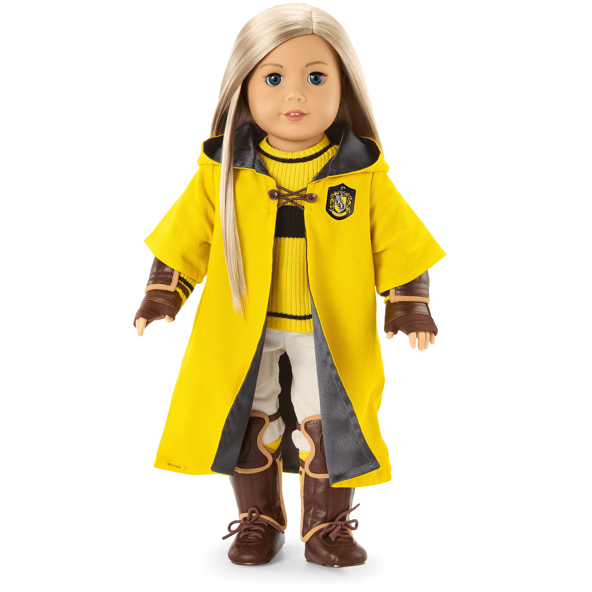 American Girl® Hufflepuff™ Quidditch™ Uniform for 18-inch Dolls