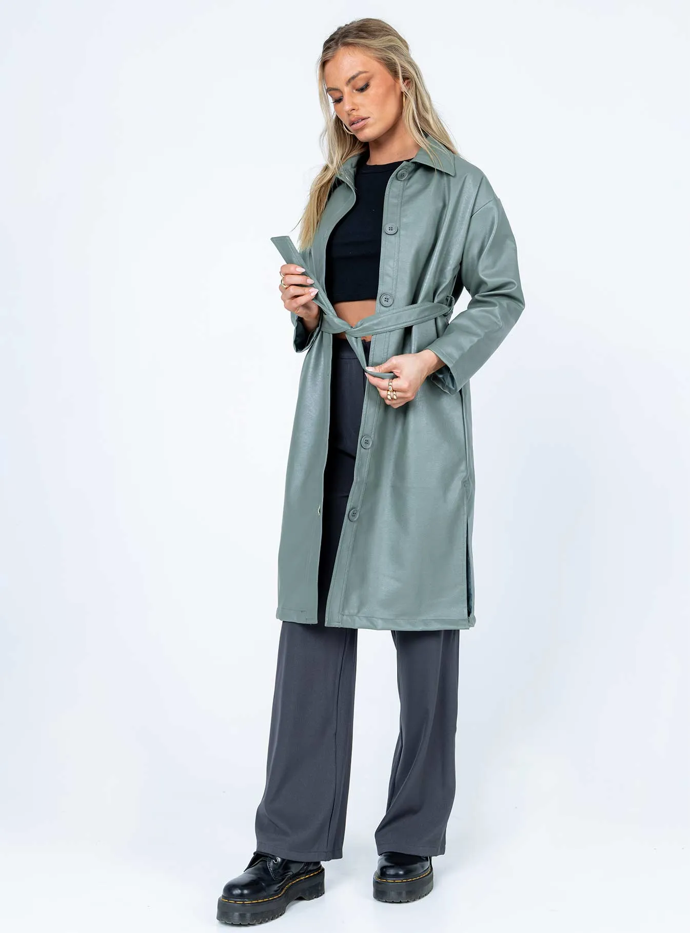 Ammaria Coat Green