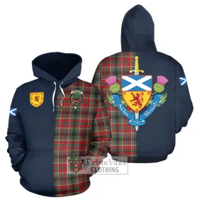 Anderson of Arbrake Tartan Hoodie Alba with Scottish Lion Royal Arm Half Style