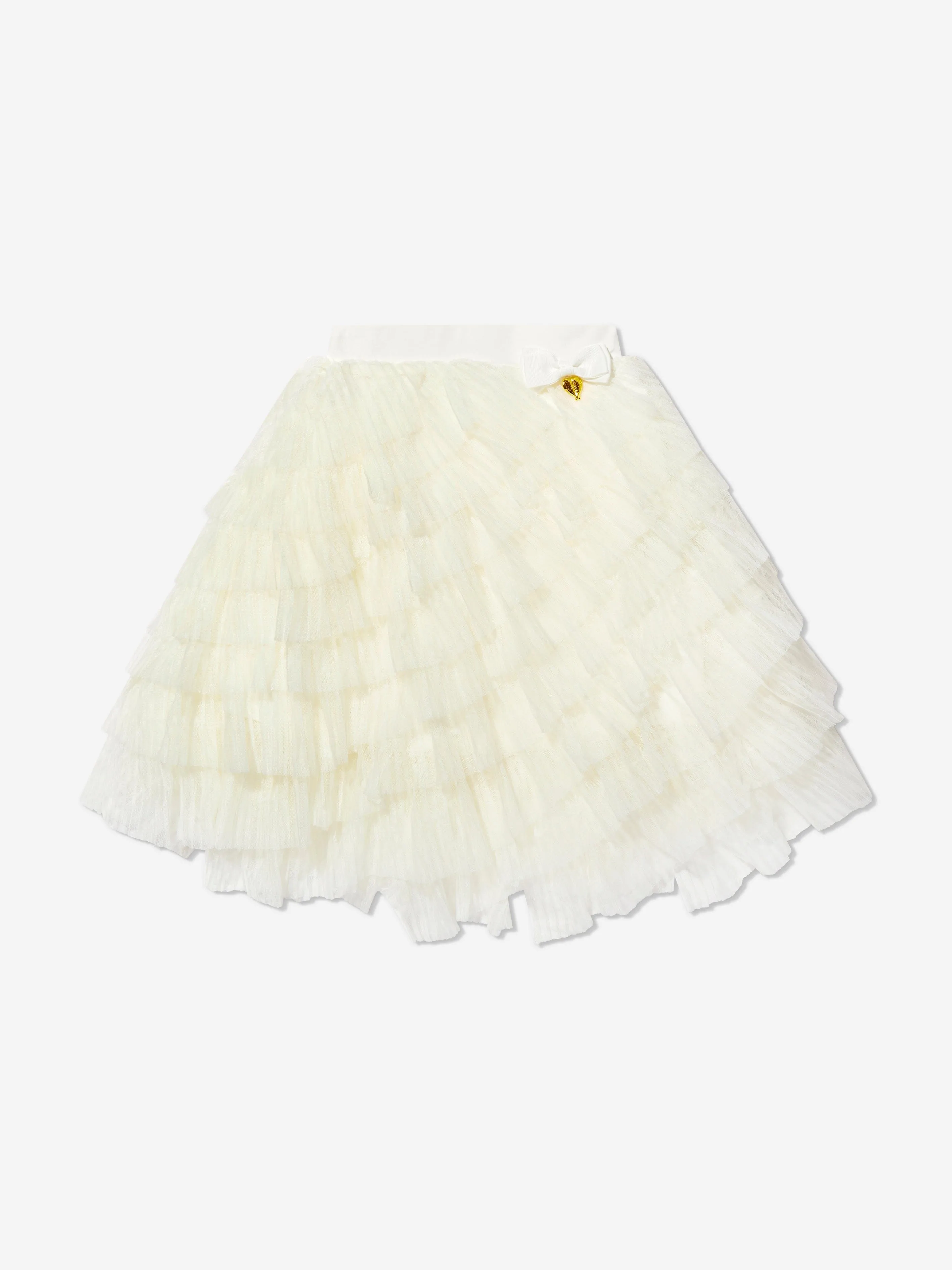 Angels Face Girls Pleated Tulle Skirt