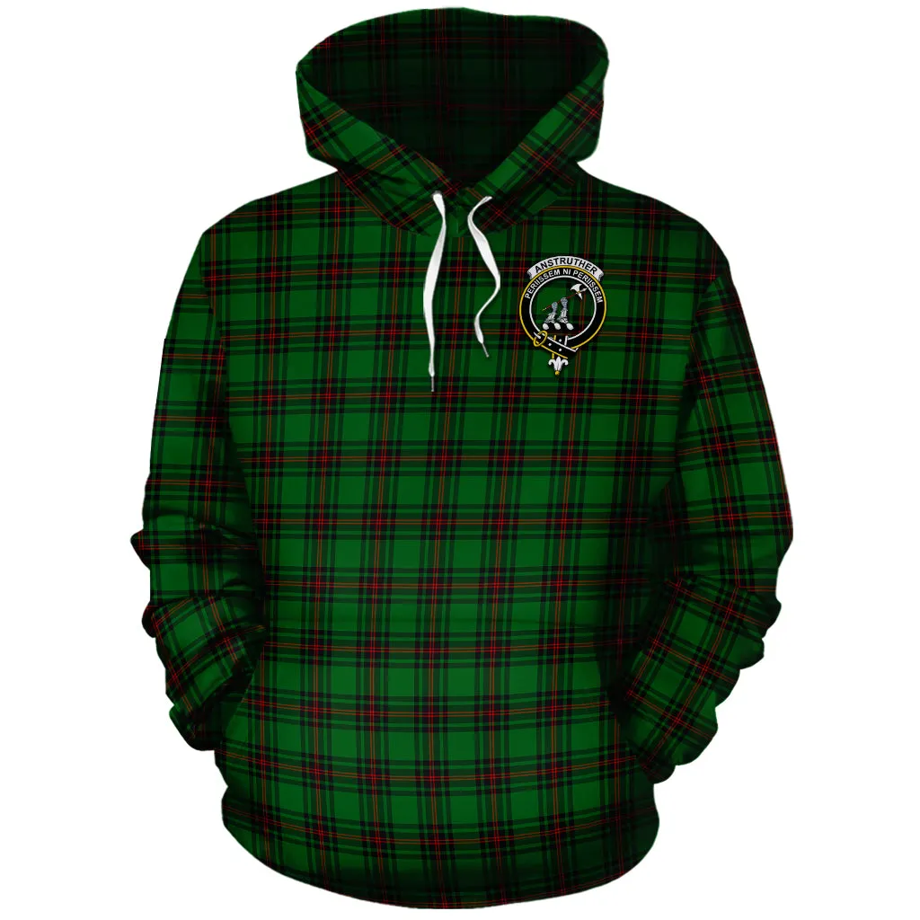 Anstruther Tartan Hoodie with Family Crest