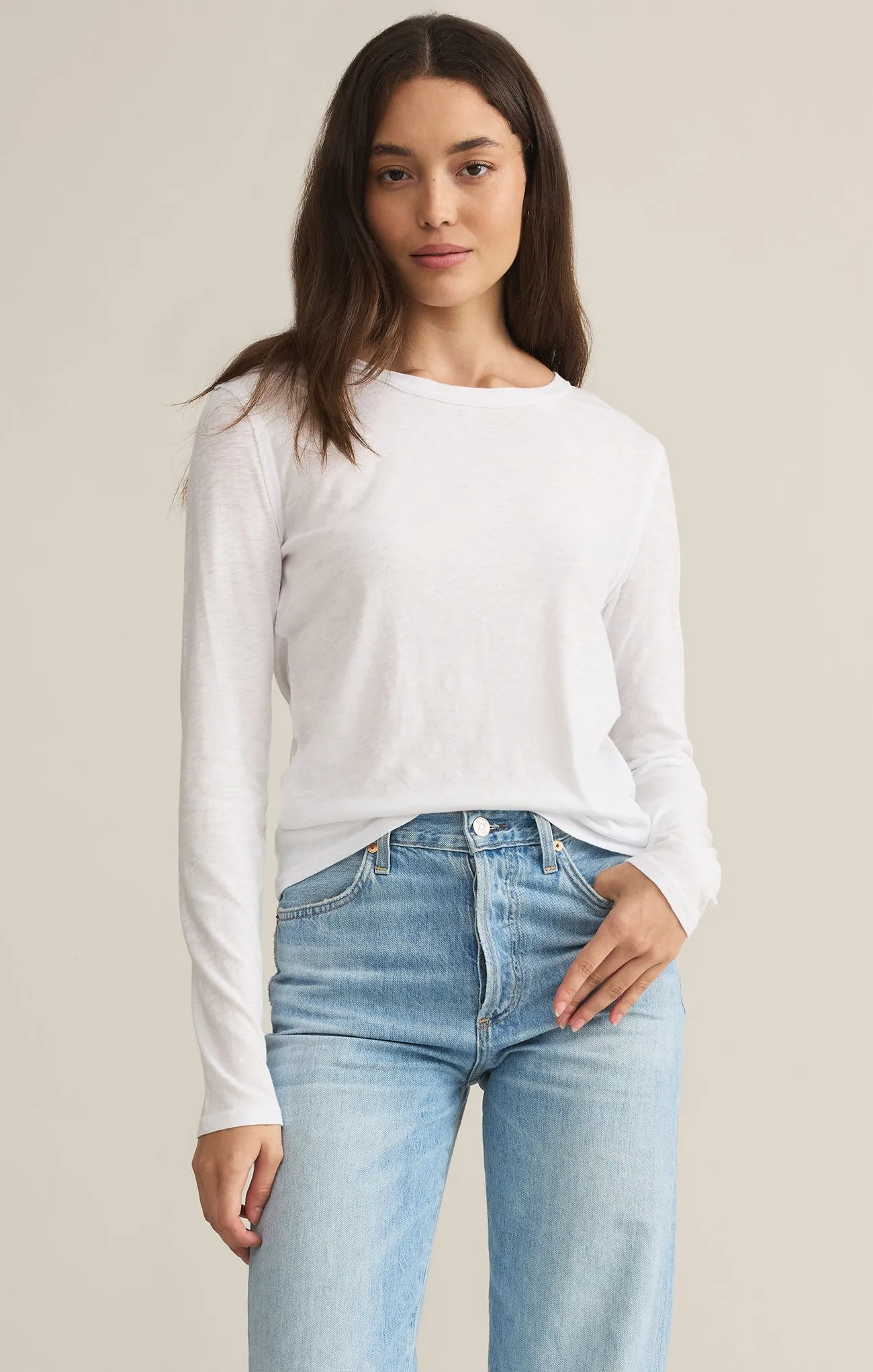 Arlet Slub Long Sleeve Tee