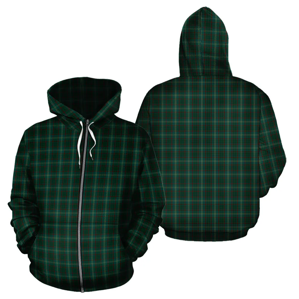 Armagh County Ireland Tartan Hoodie