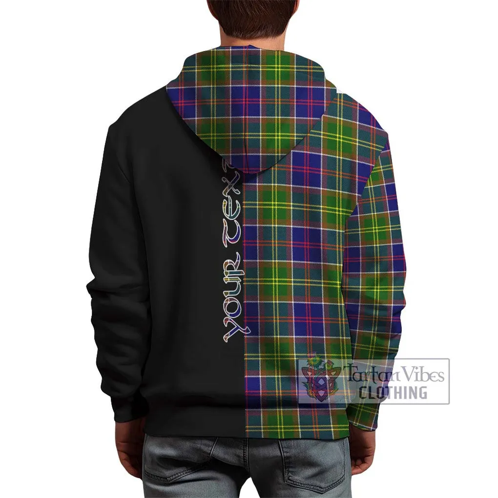 Arnott Tartan Hoodie with Family Crest and Half Of Me Style