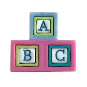 Baby Blocks 3D Buton Buttons