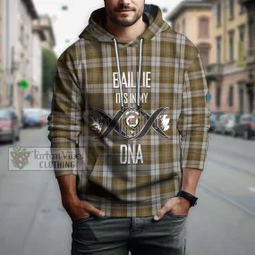 Baillie Dress Tartan Hoodie with Family Crest DNA In Me Style