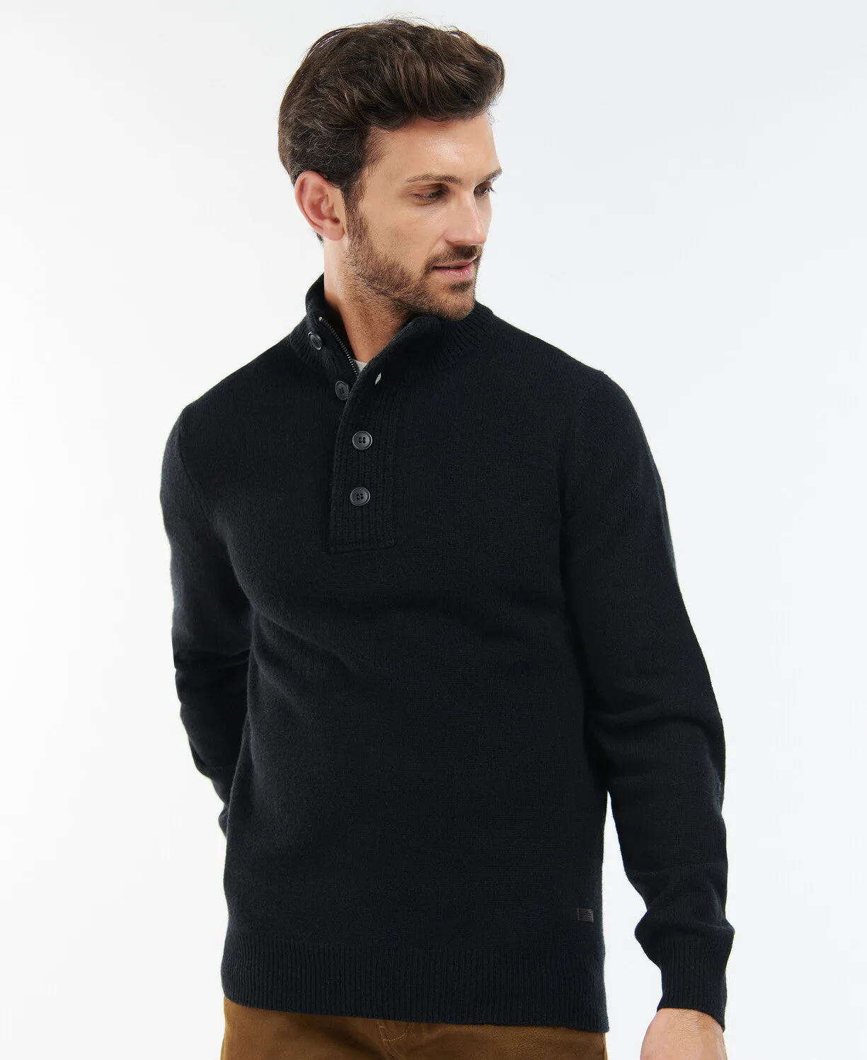 Barbour Essential Patch Half-Zip Jumper