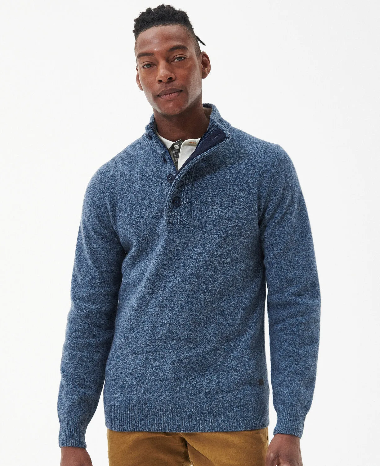 Barbour Essential Patch Half-Zip Jumper