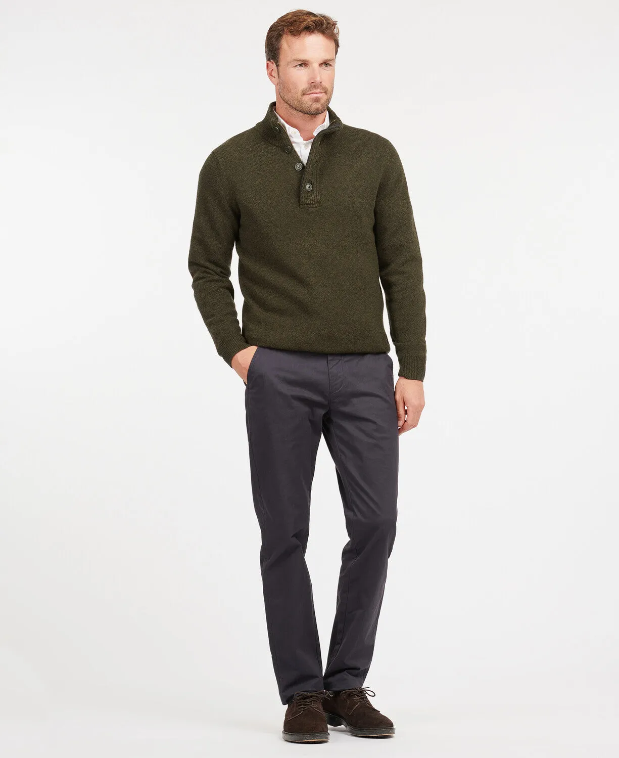 Barbour Essential Patch Half-Zip Jumper