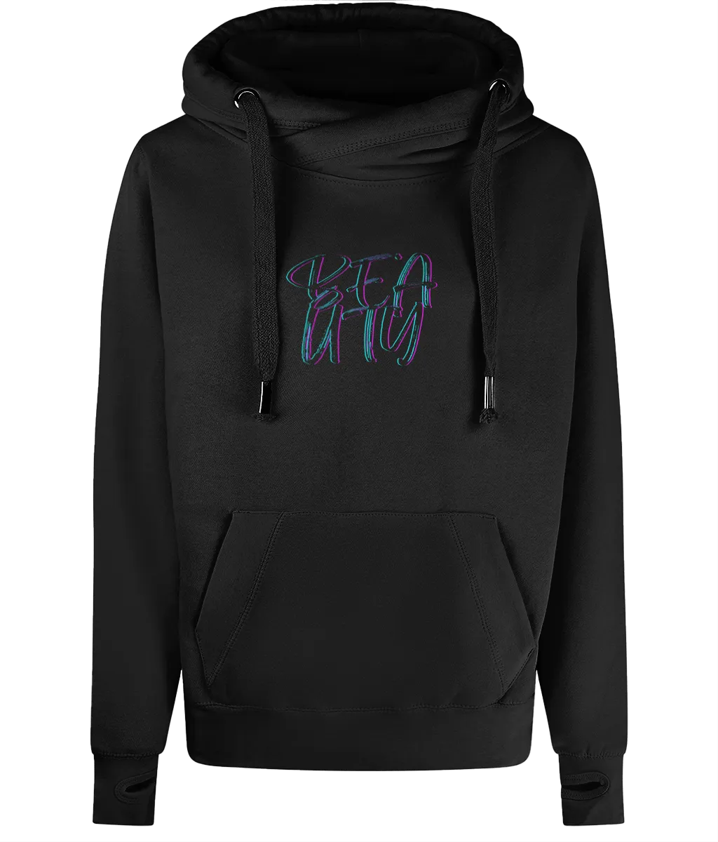 Beauty AWDis Cross Neck Hoodie