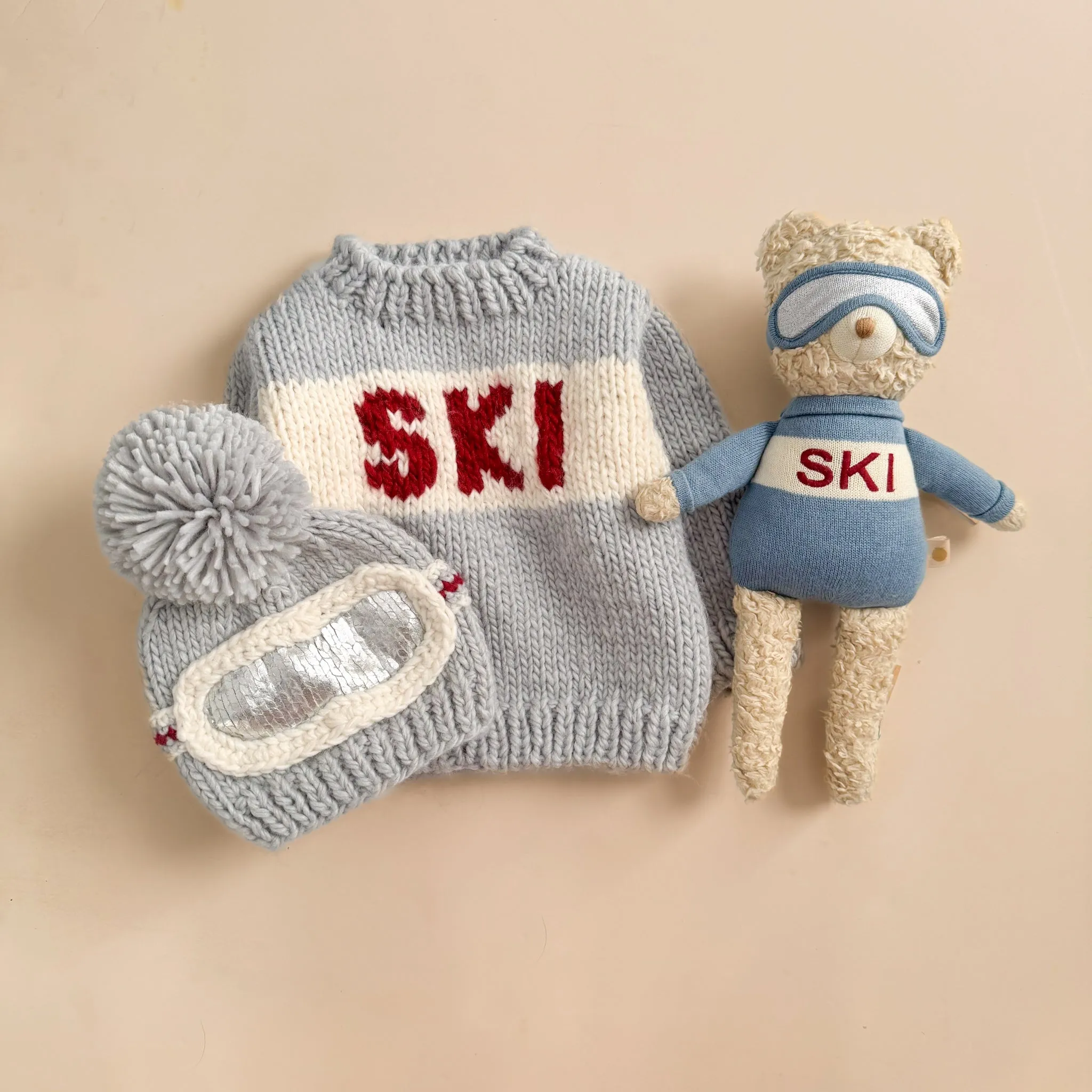 Benjamin Bear Ski Plushie Toy