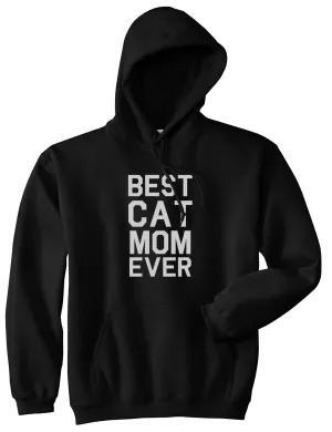 Best Cat Mom Ever Mens Pullover Hoodie