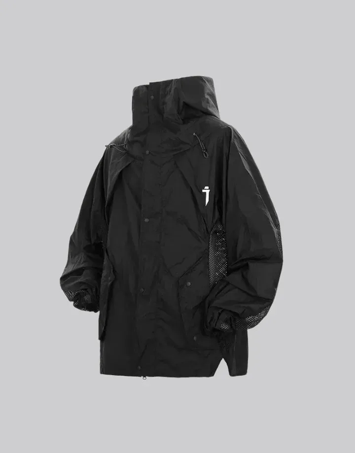 Black Cargo Jacket Mens