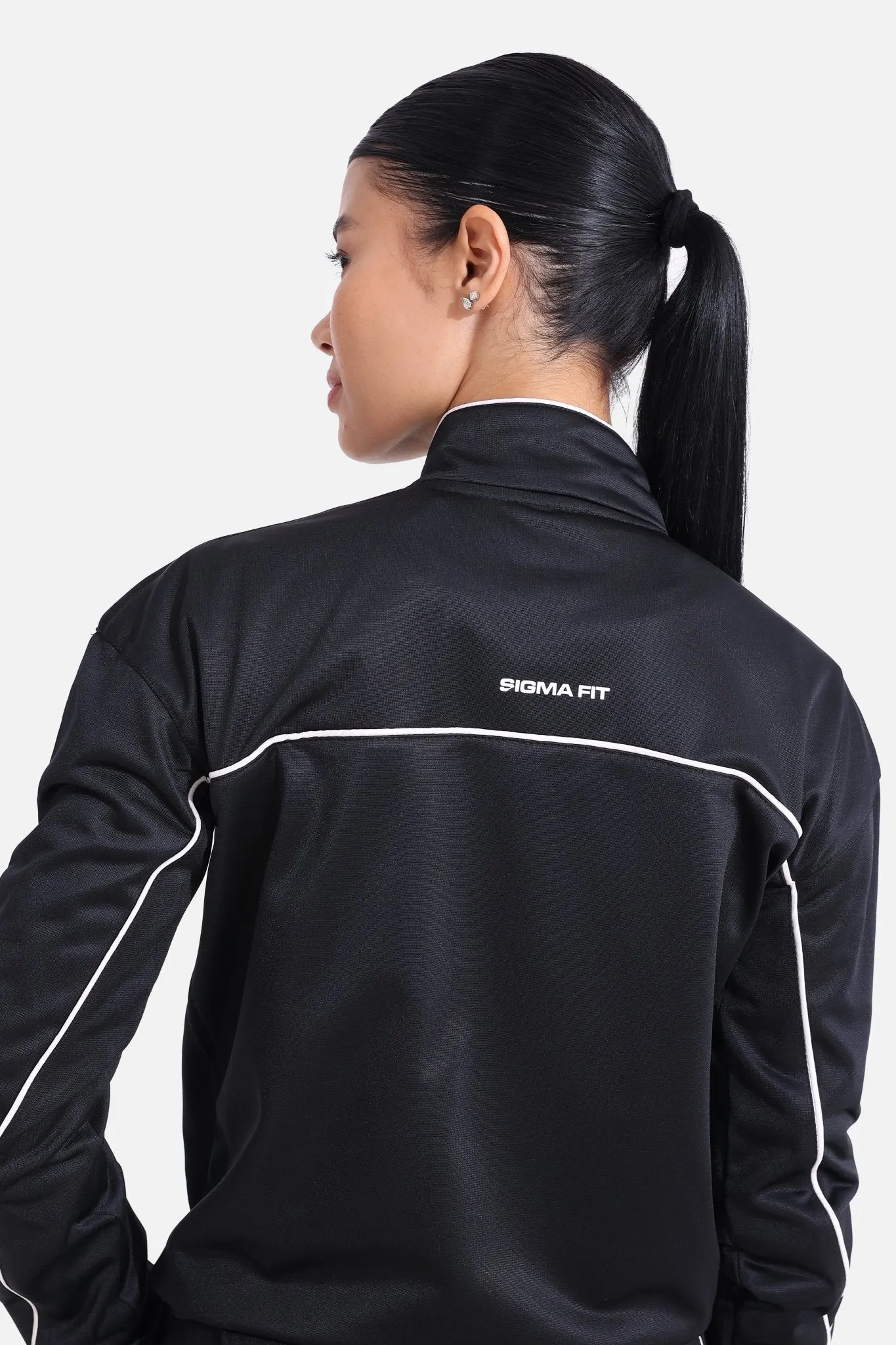 Black Tracksuit Jacket