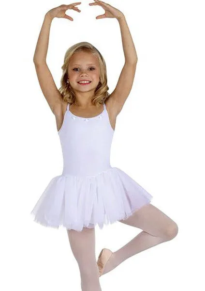 Body Wrappers BW2231 Child Princess Aurora Microfiber Camisole Tutu Leotard