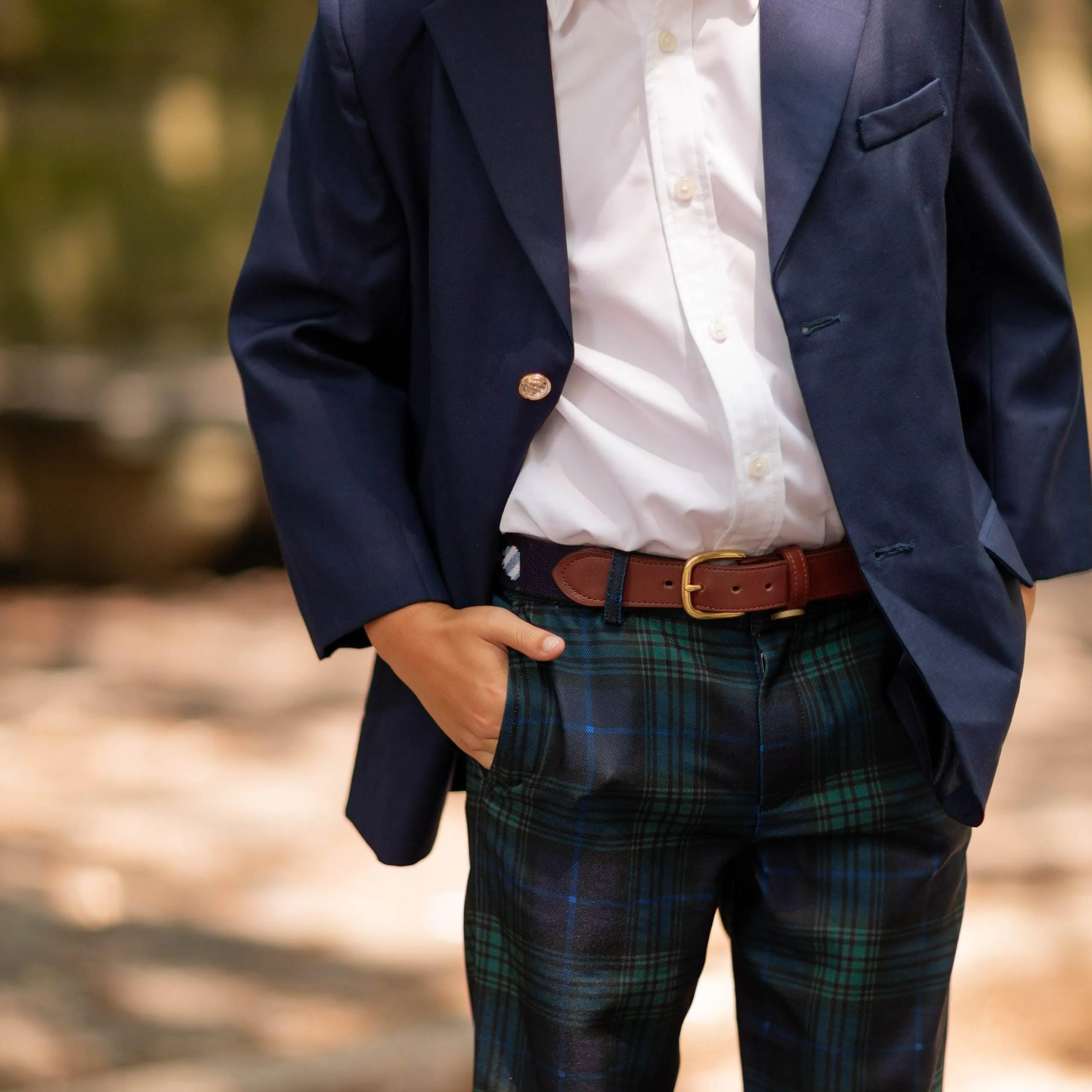 Bradford Trousers in Blackwatch Plaid