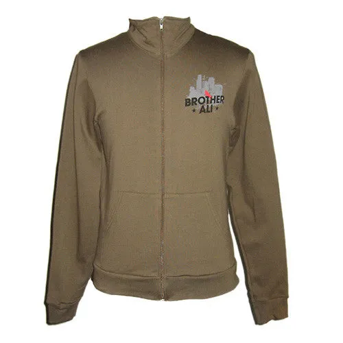 Brother Ali - City Men's Track Jacket, Army Green