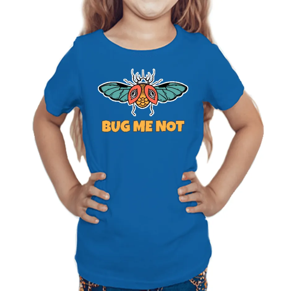 Bug Graphics Little Girl's T Shirt D07