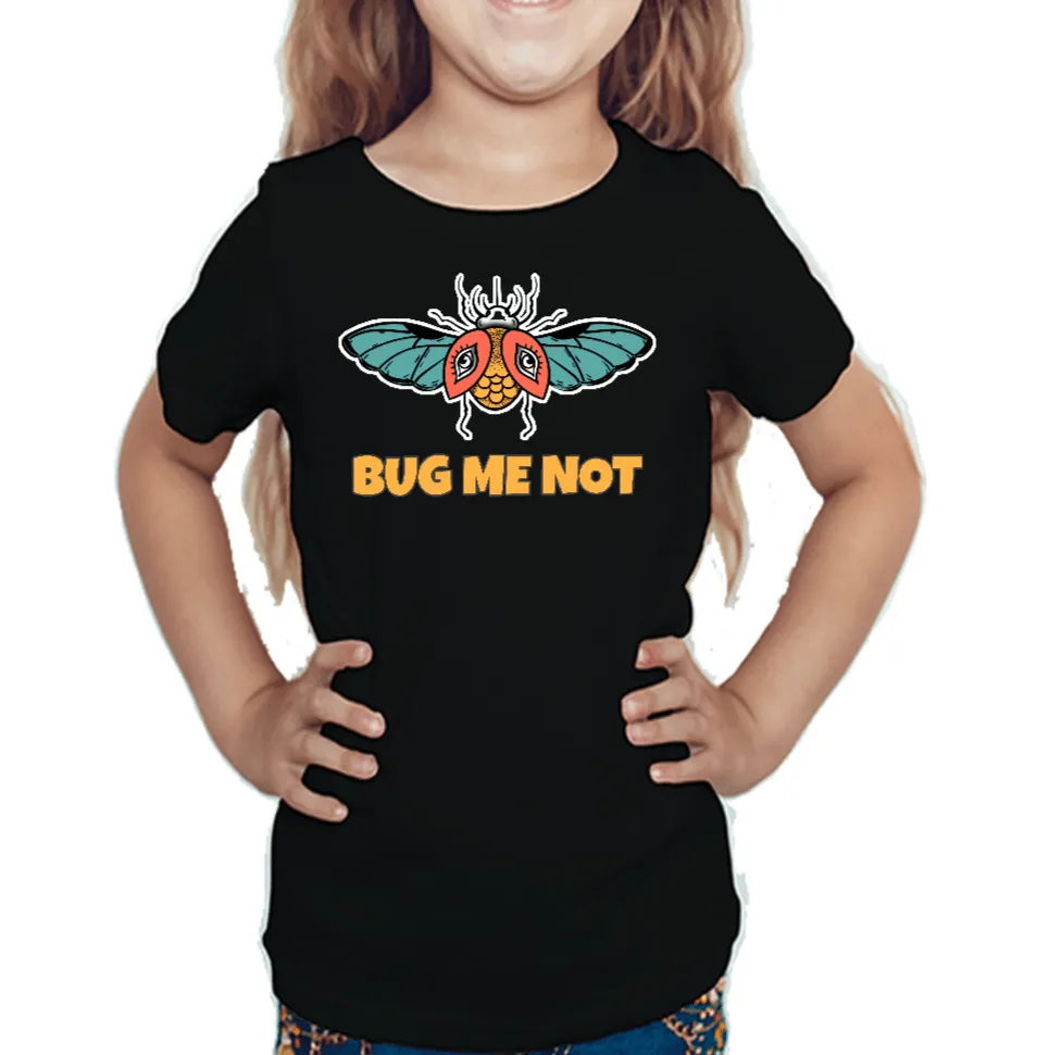 Bug Graphics Little Girl's T Shirt D07