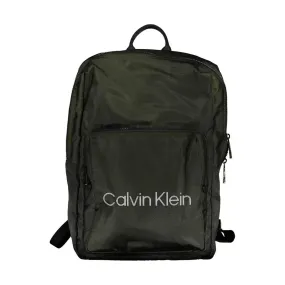 Calvin Klein Green Polyester Men Backpack