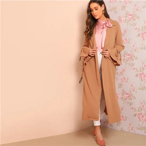 Camel Knot Coat