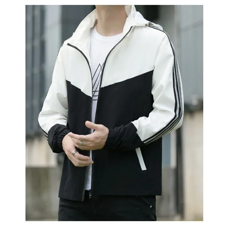 Casual 2 in 1 Loose Fit Stand-Up Collar Jacket