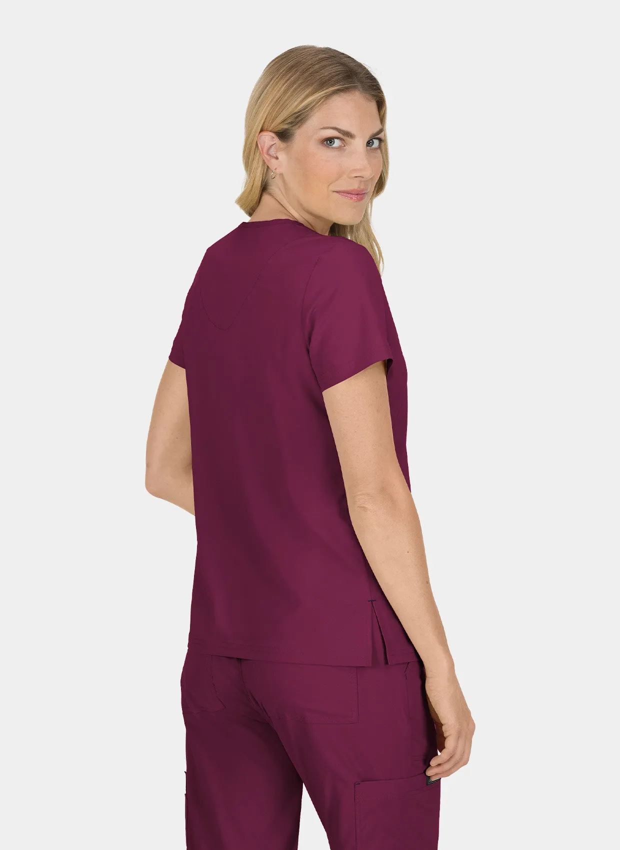 CHI CNM2 - Koi Basics Becca Scrub Top