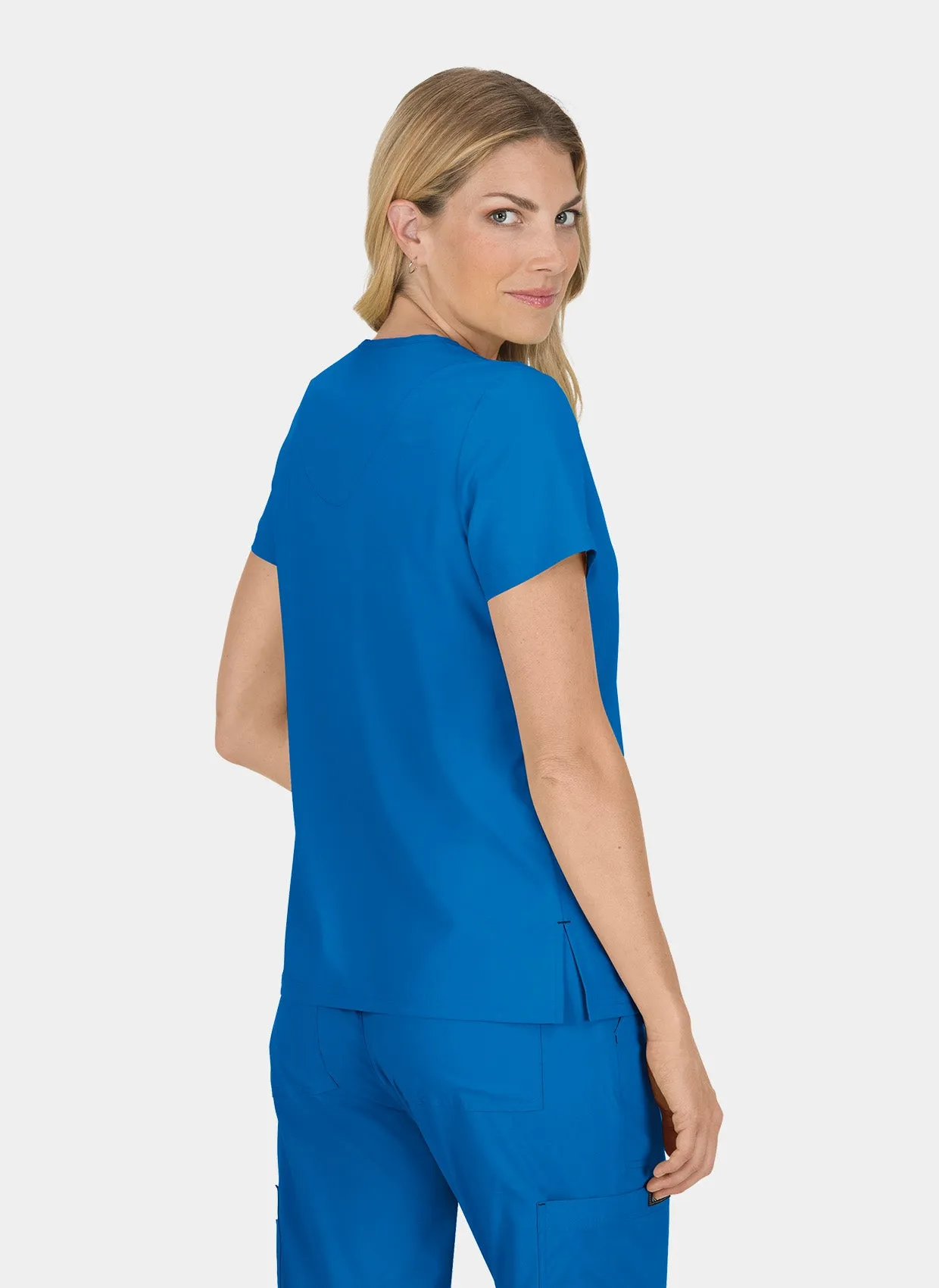 CHI Staff Nurse - Koi Basics Becca Scrub Top