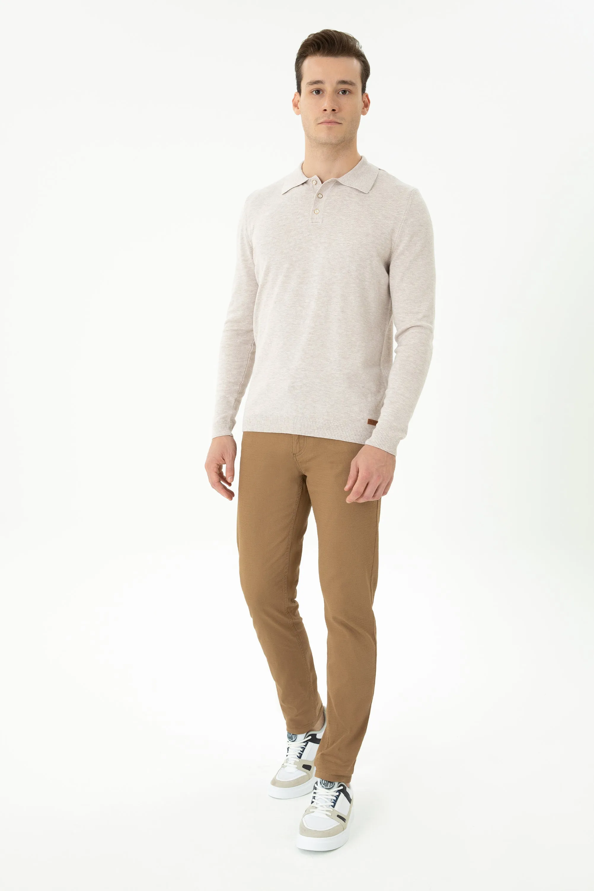 CHINOS MICEL CHAMEAU - 1728006VR015