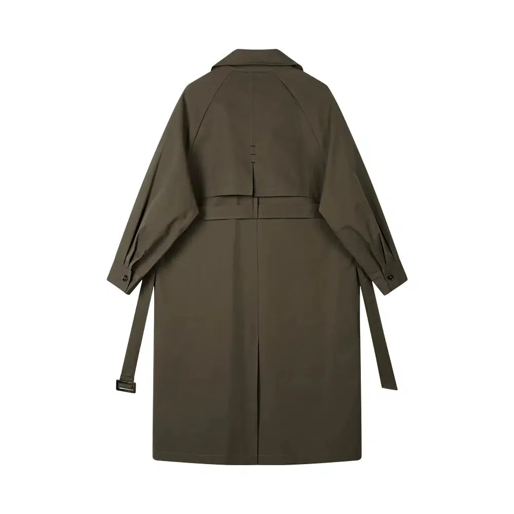 Classic Double-Breasted Trench Coat