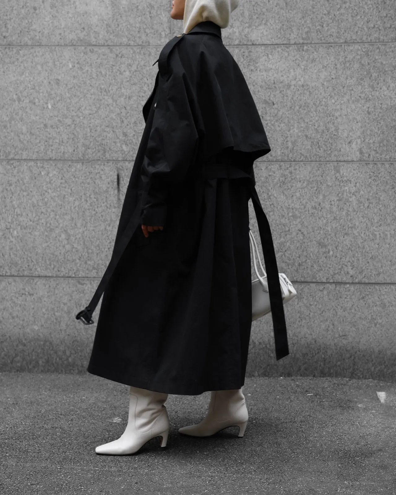 CLASSIC OVERSIZED VINTAGE TRENCH COAT