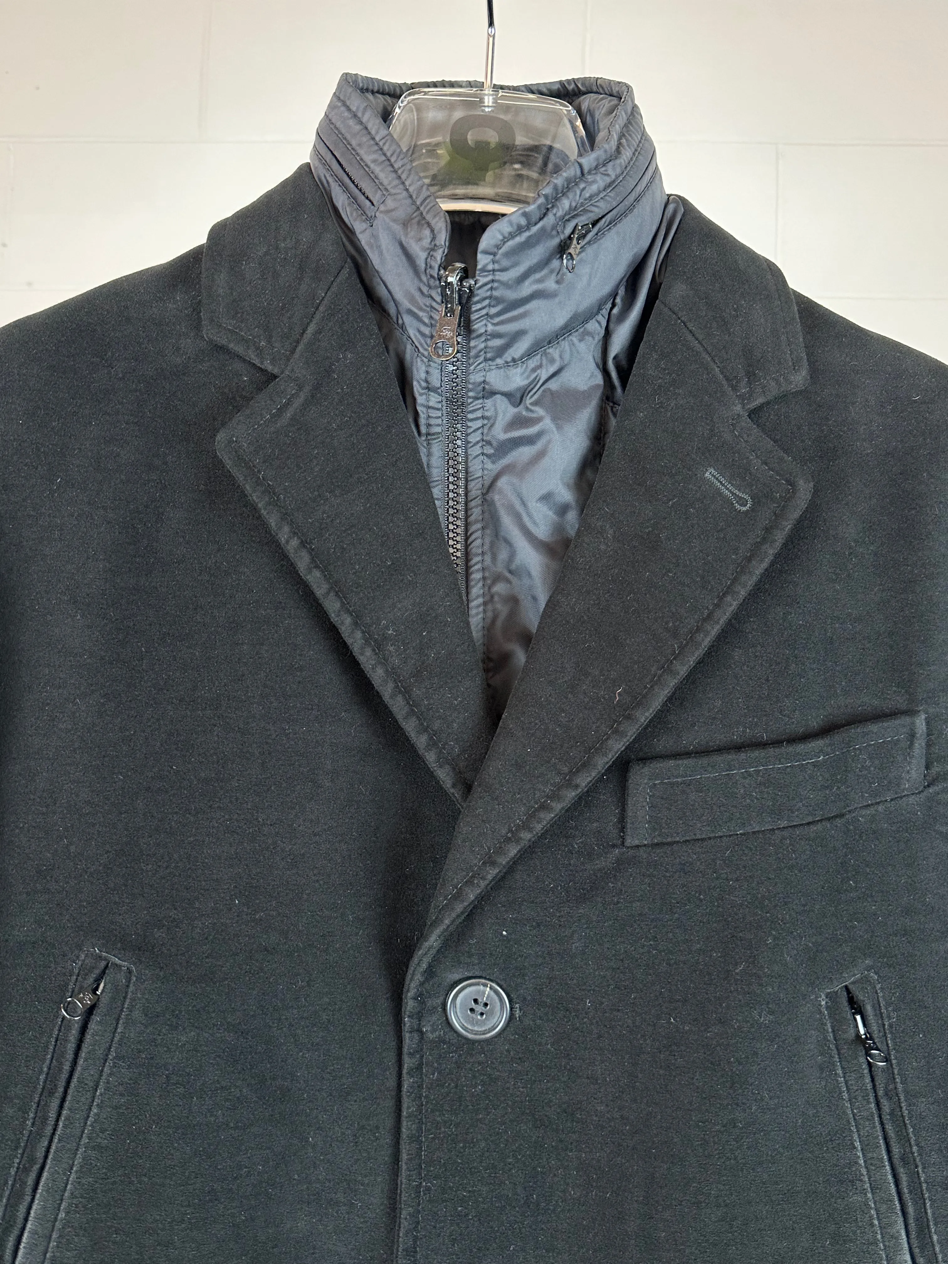 Coat With Incorporate Vest