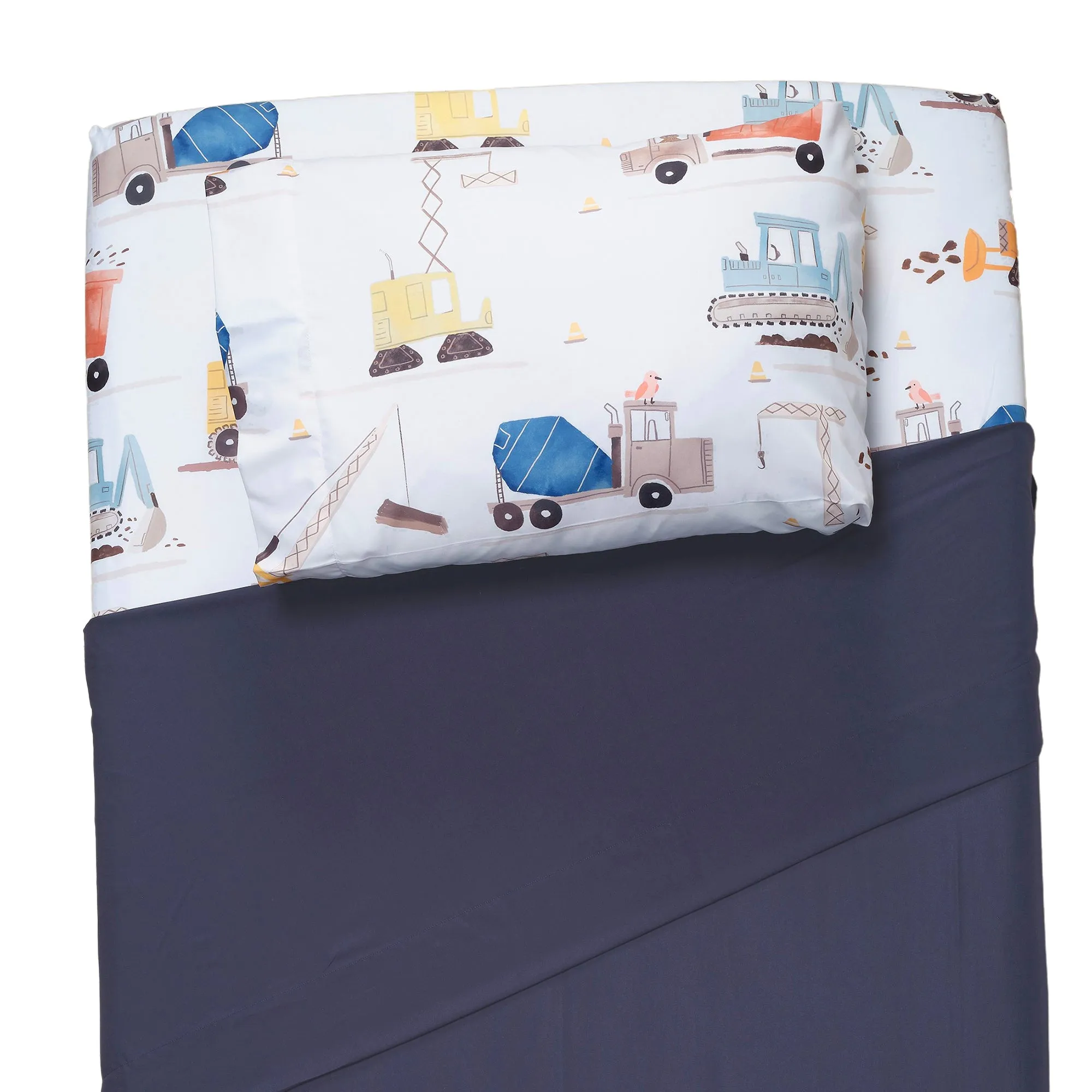 Construction Zone Twin Sheets & Pillowcase Set