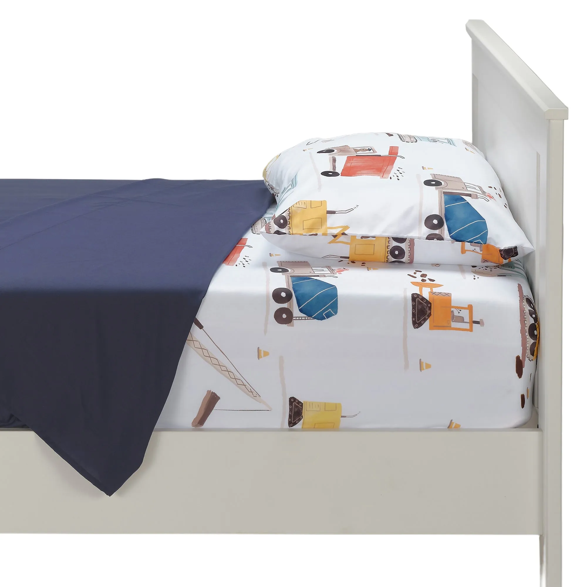 Construction Zone Twin Sheets & Pillowcase Set