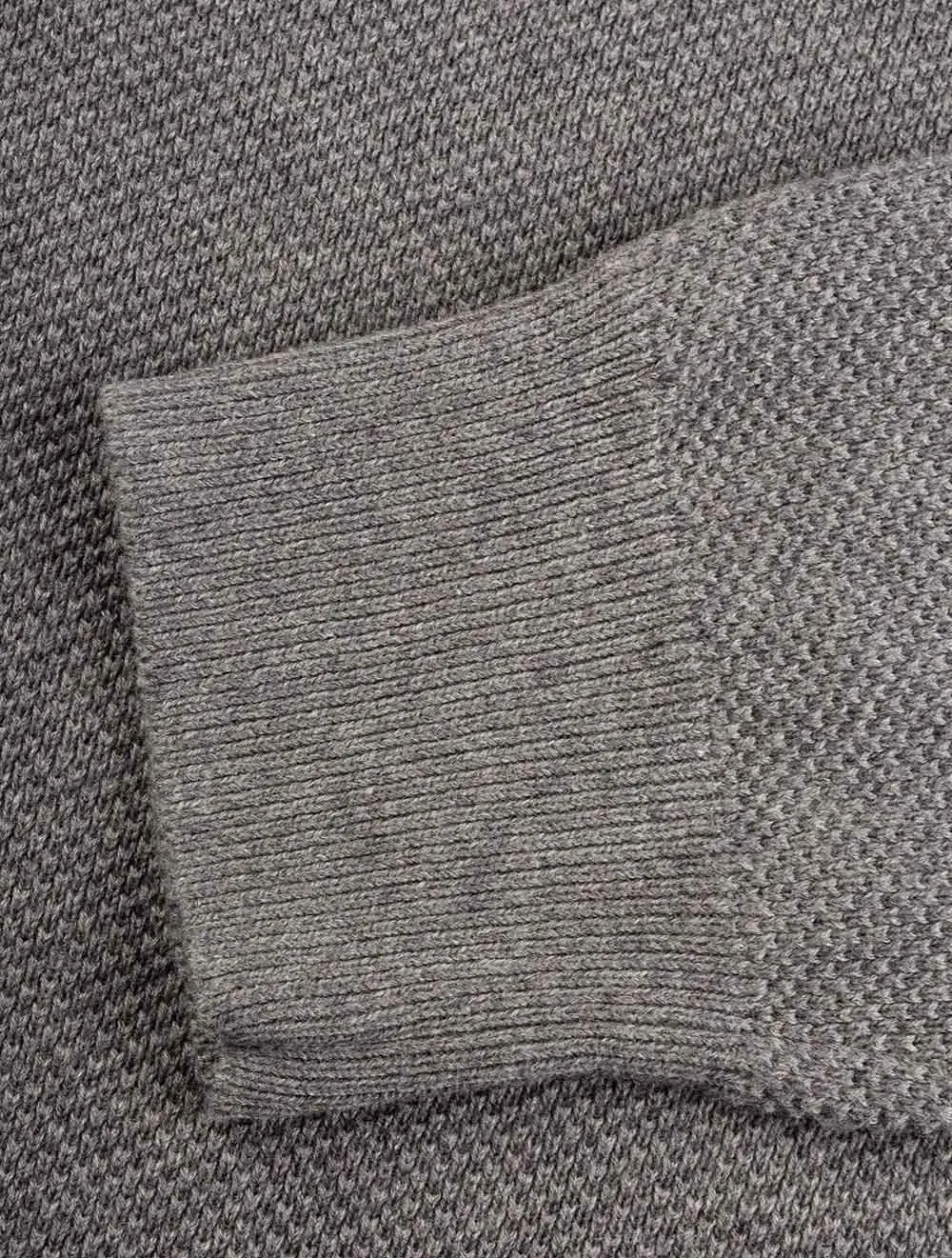 Cotton Pique Polo Dark Grey Melange