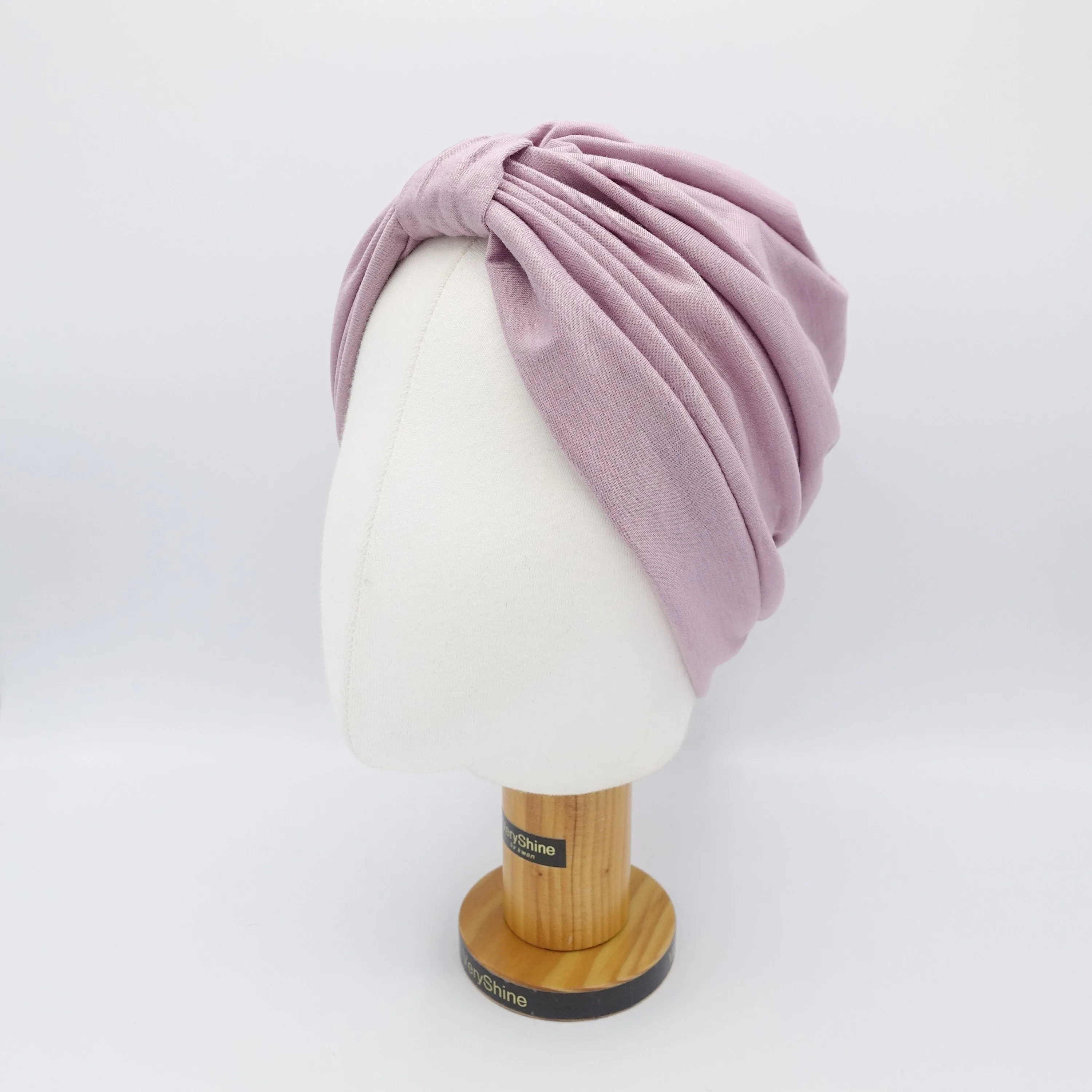 cotton pleated turban for women