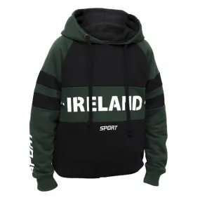 Croker Green and Black Kids Hoodie