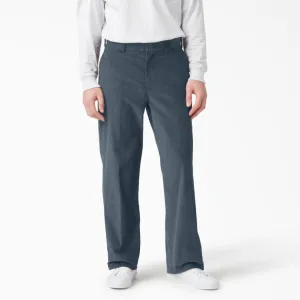 Dickies Flat Front Corduroy Pants AirForce Blue