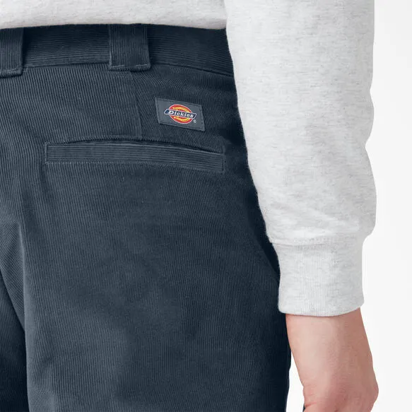 Dickies Flat Front Corduroy Pants AirForce Blue