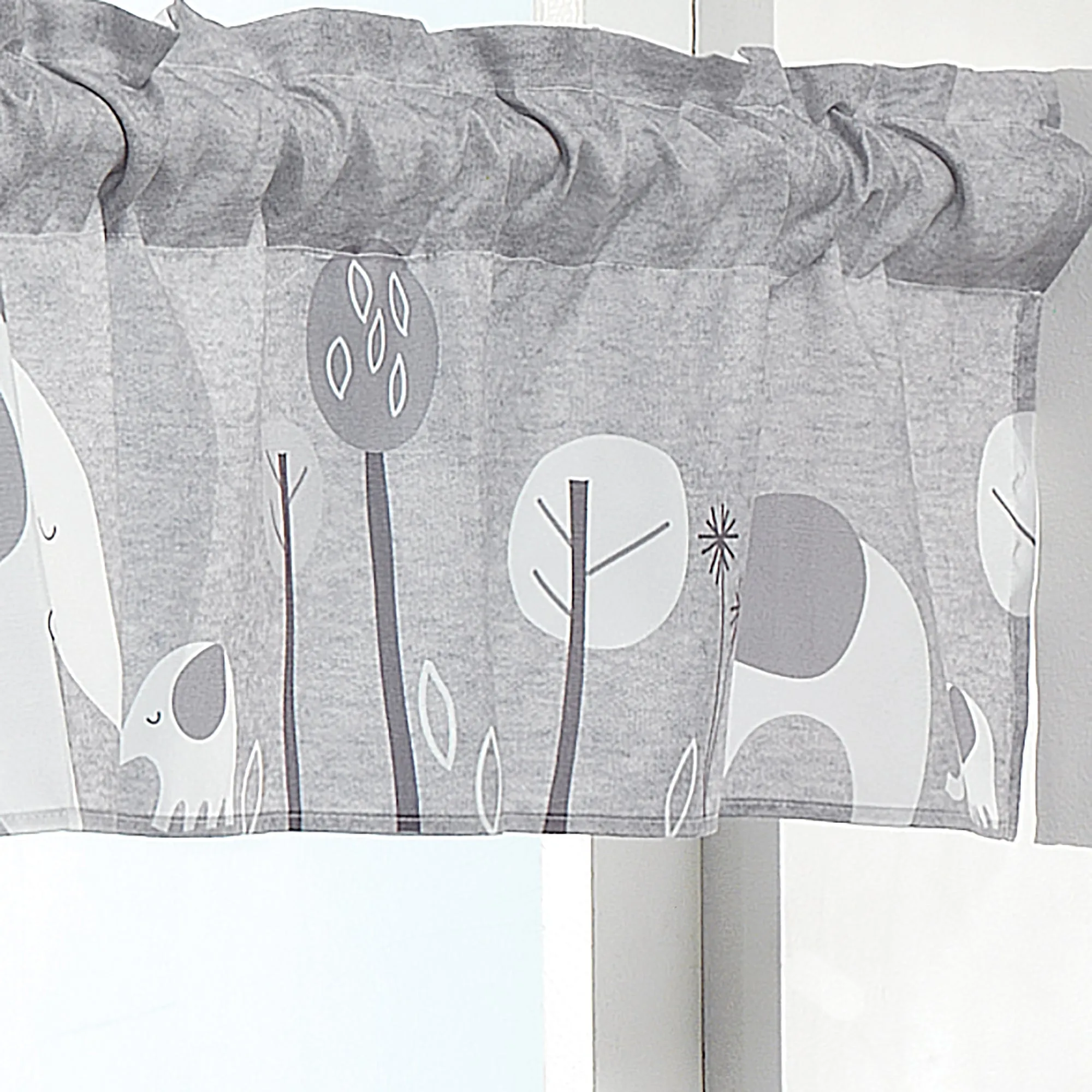 Elephant Love Window Valance