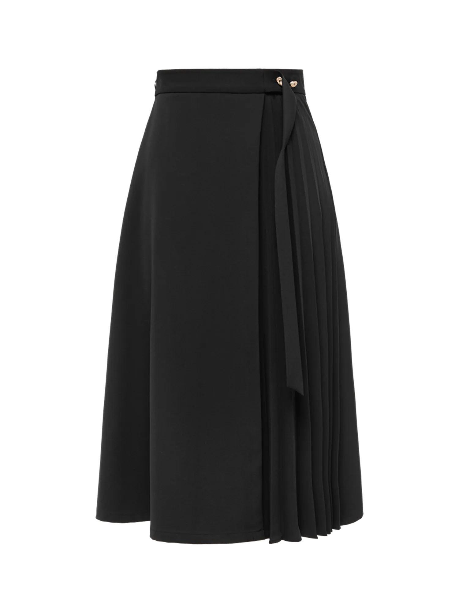 EP YAYING Cropped Pleated Skirt